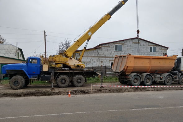 'Avtogran' Company: road works in Makarov